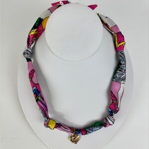Pink and Gold Women's Jewelry Necklace